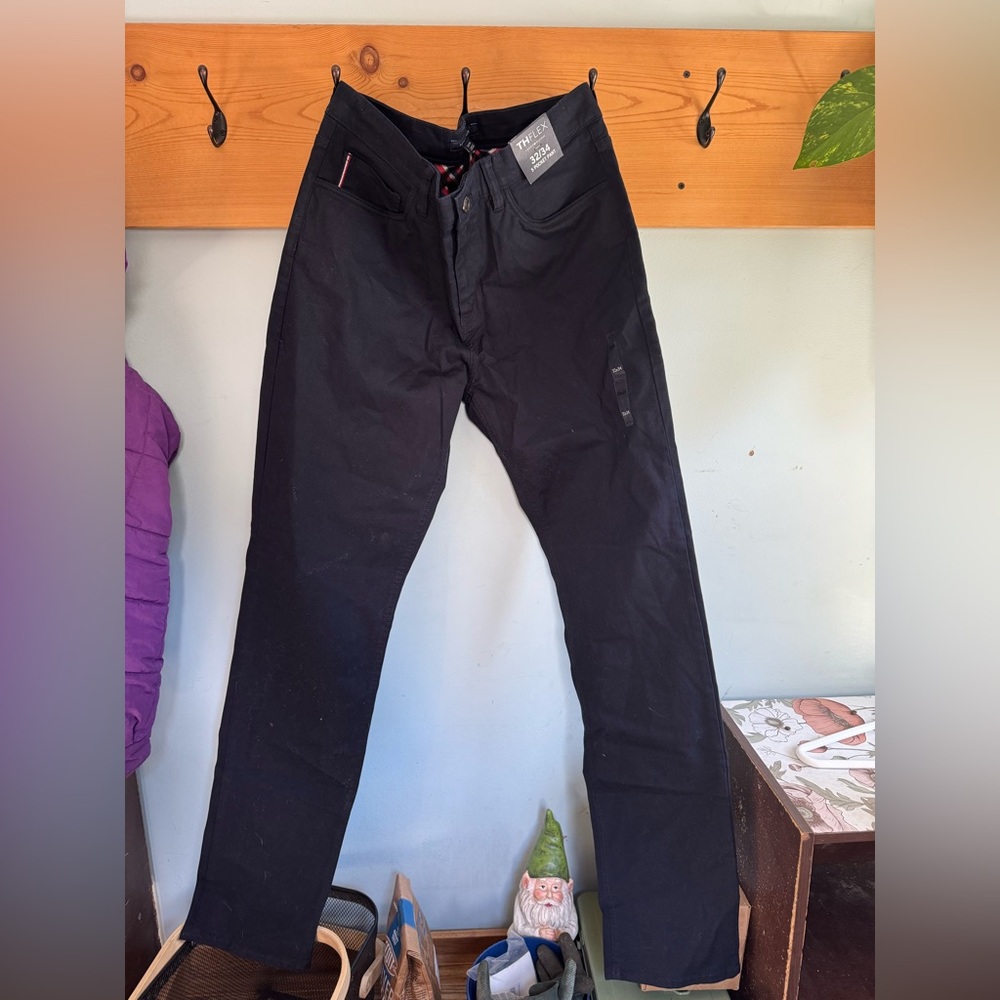Tommy Hilfiger TH Flex Dark Navy 5 Pocket Pants